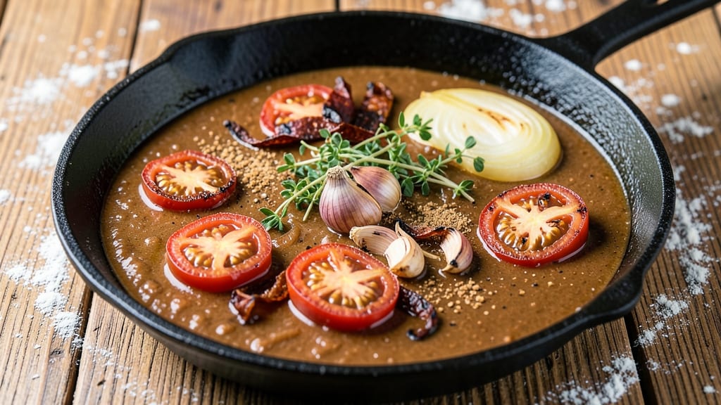 Authentic Mexican Brown Enchilada Sauce Recipe: Smoky Chipotle Depth With Caramelized Tomato Base