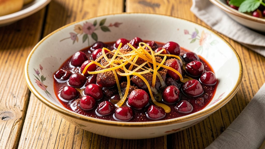 Amazing Cranberry Sauce Recipe: Bristle-Cut Orange Zest and Spice-Packed Holiday Shine
