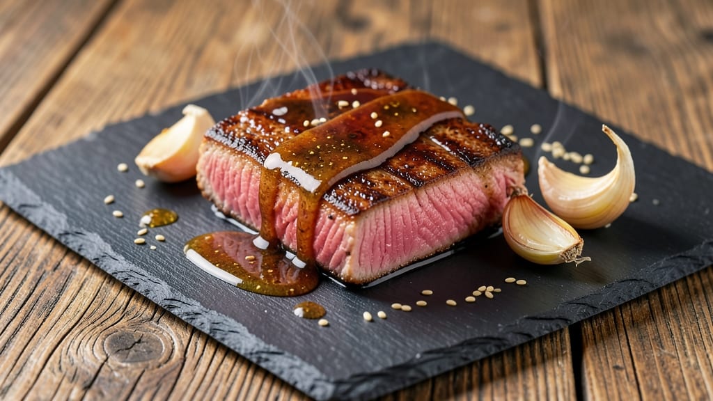 Baked Tuna Steak Recipe With Soy Sauce: Crispy Crust, Silky Interior Magic