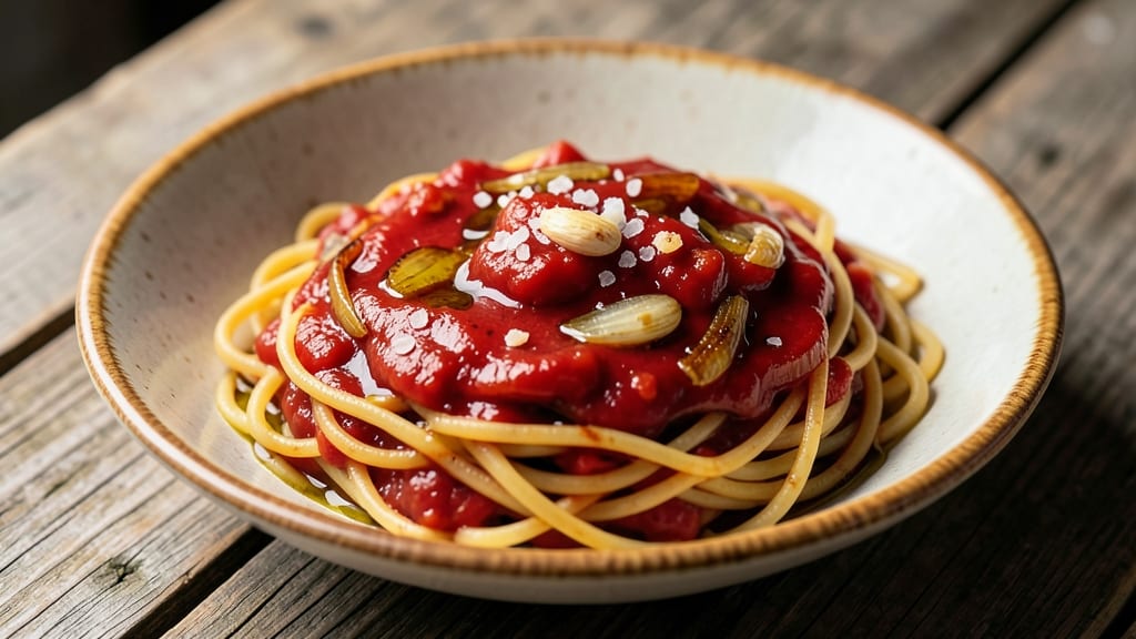 Authentic Italian Red Pasta Sauce Recipe: Slow-Simmered Tomato Depth With Fresh Basil Finish