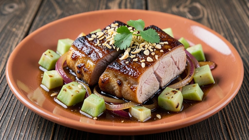 Ampalaya Con Carne Recipe with Oyster Sauce: Slow-Braised Bite-Sized Squash in Rich Sauce