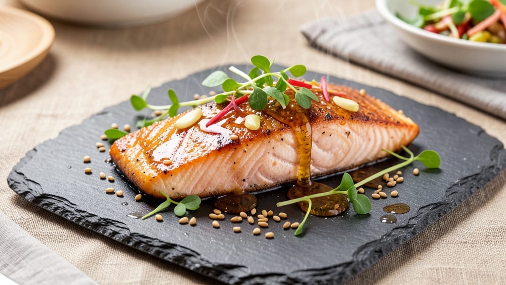 Baked Salmon Recipe Soy Sauce Honey: Glazed Crispy Edges and Silky Flakes