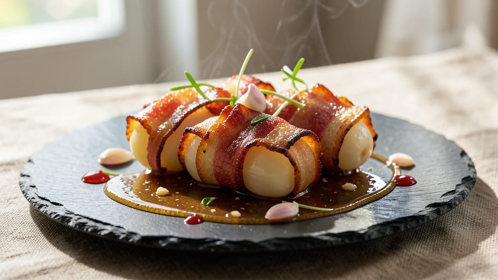 Bacon-Wrapped Water Chestnut Sauce Recipe: Crispy Crunch Meets Sweet-Savory Umami