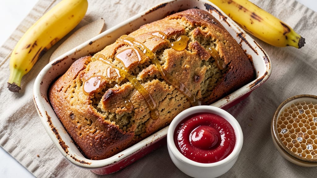 Banana Bread Recipe Using Applesauce and Honey: Moist Crumb with Warm Spice Harmony