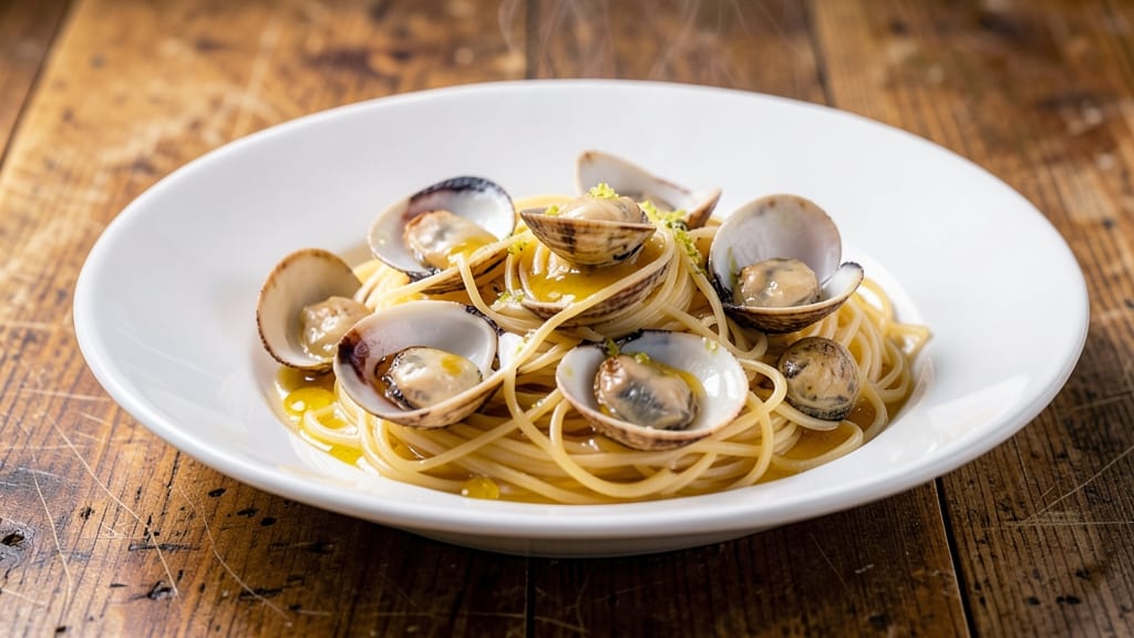 Angel Hair Pasta With Clam Sauce Recipe: Briny Seafood and Garlic Butter Harmony