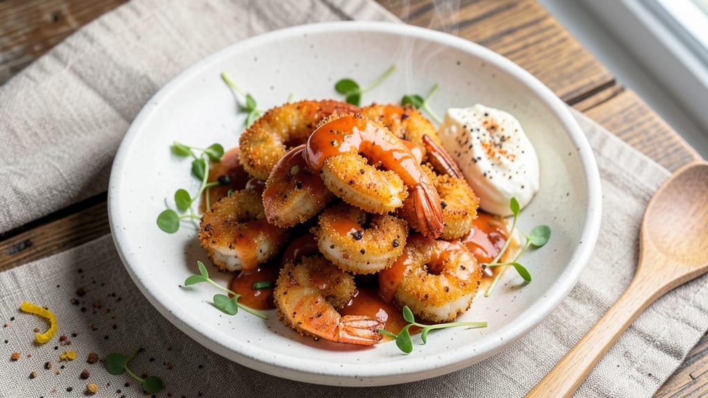 Bang Bang Shrimp Recipe With Bonefish Grill Sauce: Crispy Shrimp in Creamy Chipotle Cream Cheese