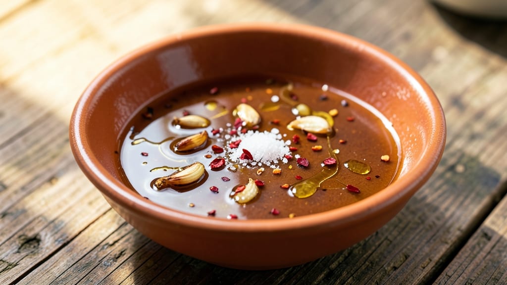 Authentic Potsticker Sauce Recipe: Smoky Garlic Chili Oil With Fresh Cilantro Zing