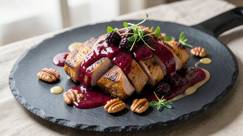 Blackberry Sauce Recipe for Pork: Sweet-Tart Glaze That Caramelizes Edges