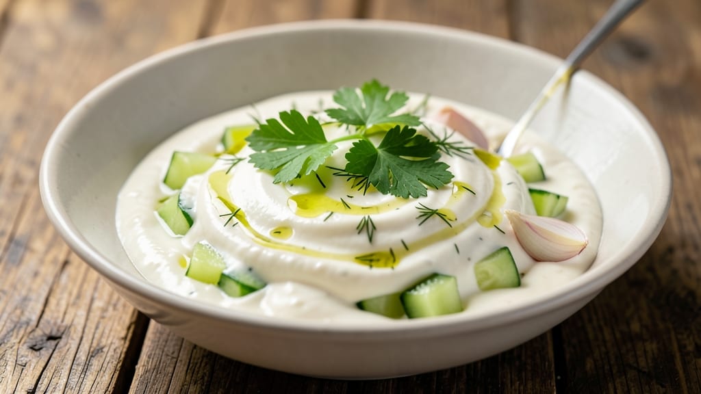 Arby's Tzatziki Sauce Recipe: Yogurt-Cucumber Freshness With Herby Zing