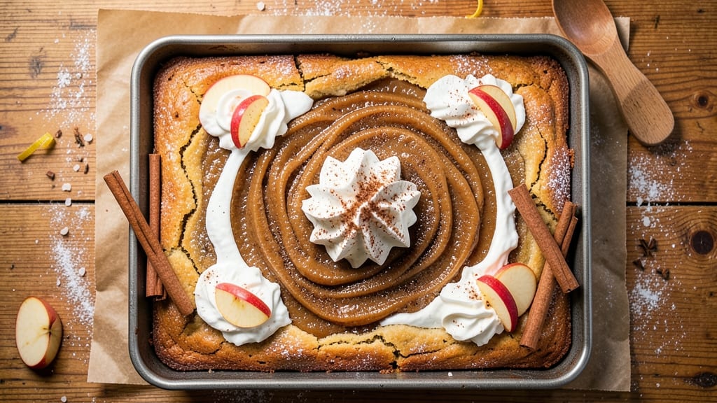 Applesauce Sheet Cake Recipe: Moist Layers with Spiced Apple Flavor Burst