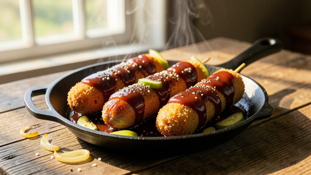 Barbecue Sauce Hot Dogs Recipe: Smoky-Grilled Dogs with Caramelized Crunch