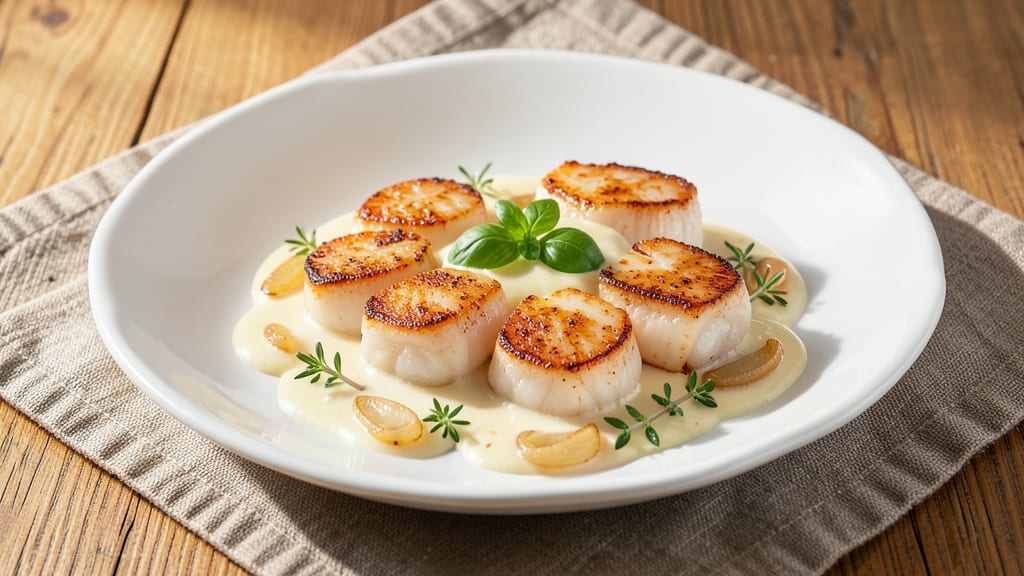 Baked Scallops in Cream Sauce Recipe: Golden Crisp Edges and Silky Centers