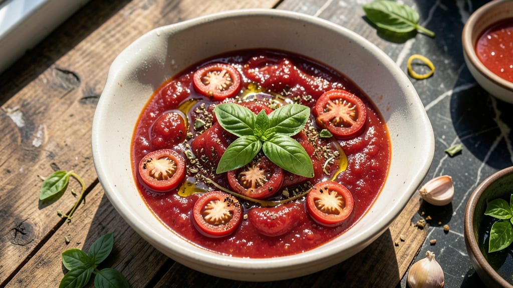 Recipe for Pizza Sauce from Fresh Tomatoes: Homemade Brightness With No Blender Needed