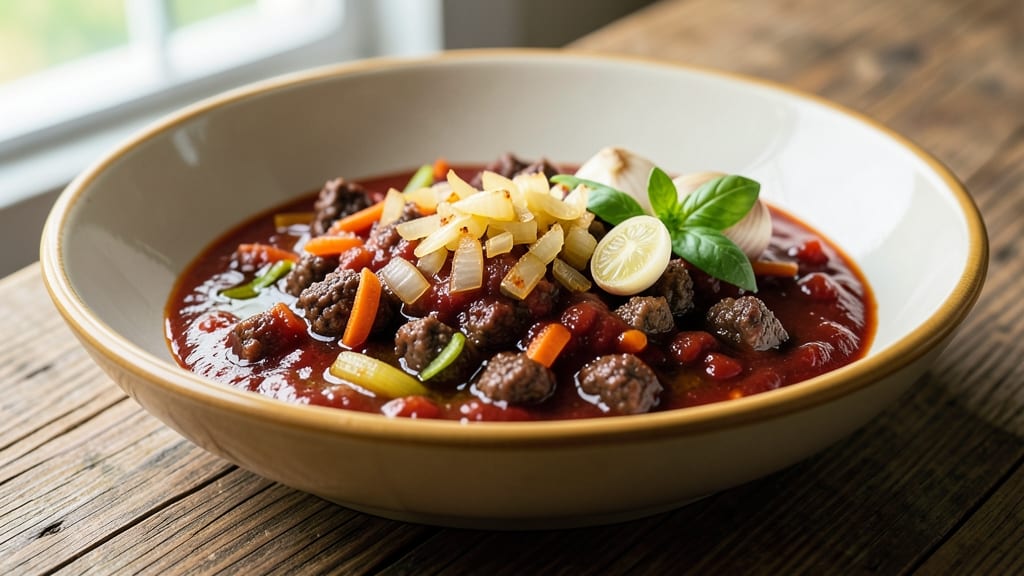Alton Brown's Bolognese Sauce Recipe: Slow-Simmered Umami With Fresh Herb Brightness