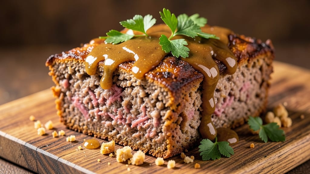 Meatloaf Without Tomato Sauce Recipe: Herb-Infused Mustard Glaze Magic