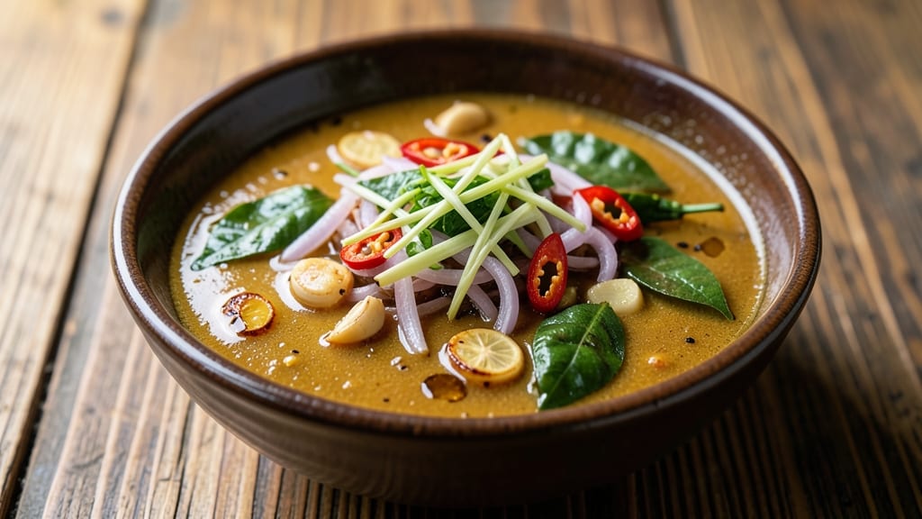Bangkok Curry Sauce Recipe: Smoky Lemongrass-Kaffir Lime Velvety Richness