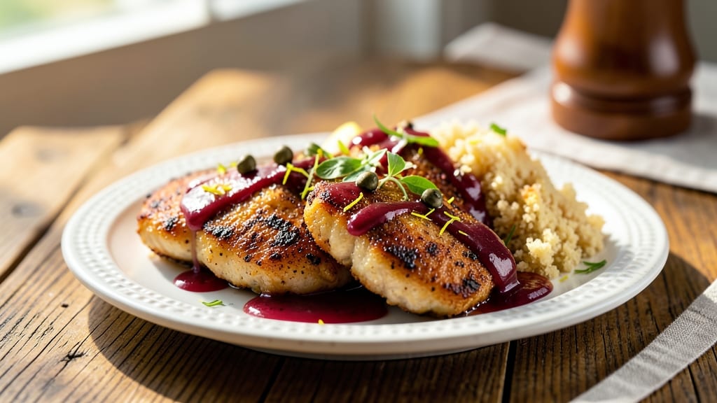 Crispy Lemon Chicken Cutlets With Salmoriglio Sauce Recipe: Zesty Herb Sauce That Brightens Pan-Seared Gold