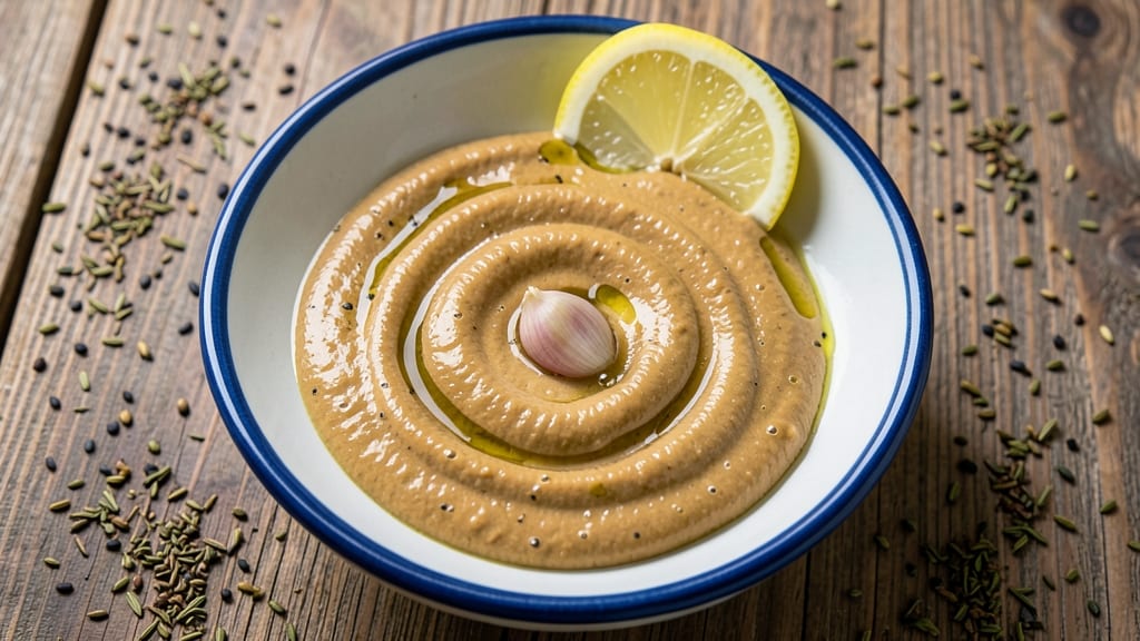 Arabic Sauce Recipe: Smoky Za'atar and Tahini Velvety Swirl