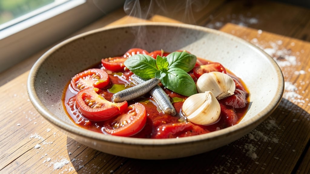 Authentic Napoletana Sauce Recipe: Slow-Simmered Tomato Magic With Fresh Basil
