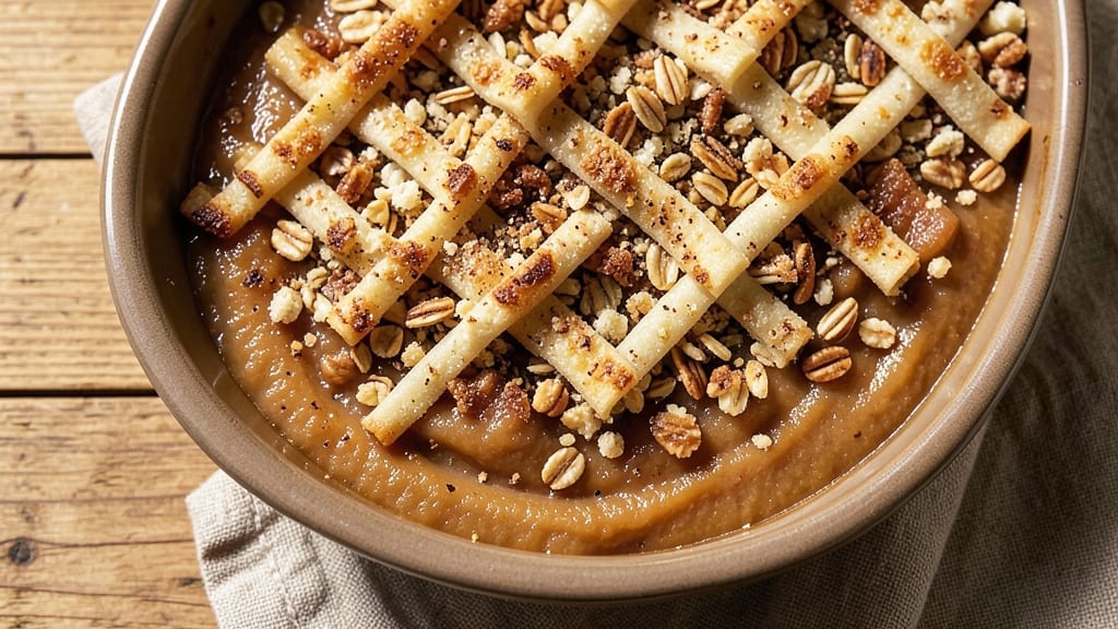 Apple Crisp Recipe with Applesauce: Spiced Topping Magic for One-Pan Comfort