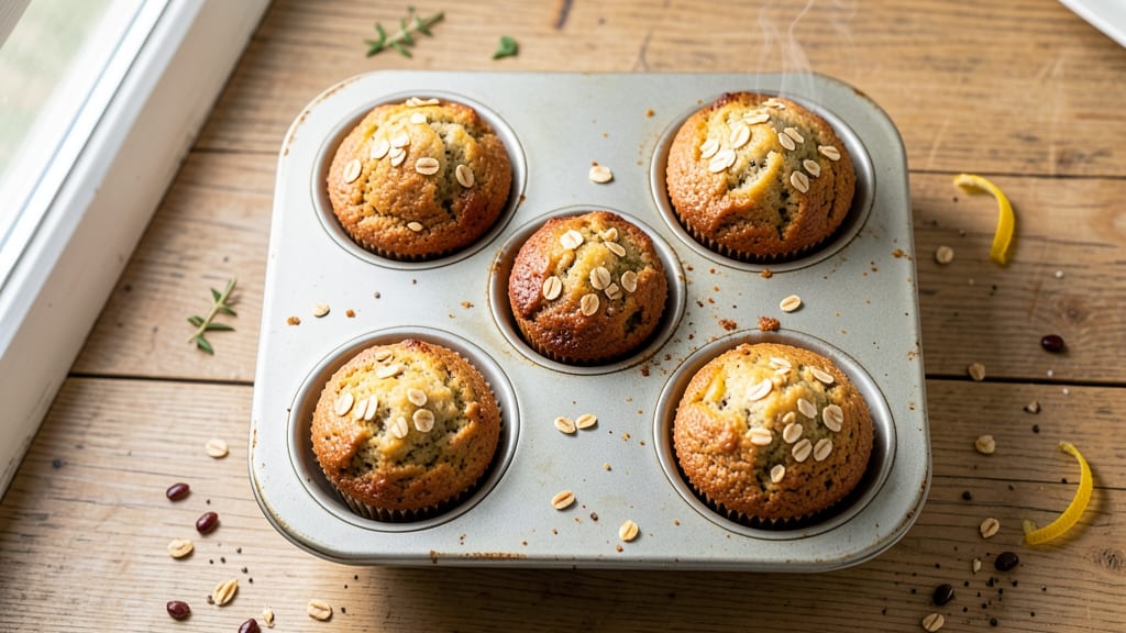 Banana Oatmeal Applesauce Muffins Recipe: Moist Crumb and Warm Spice Harmony