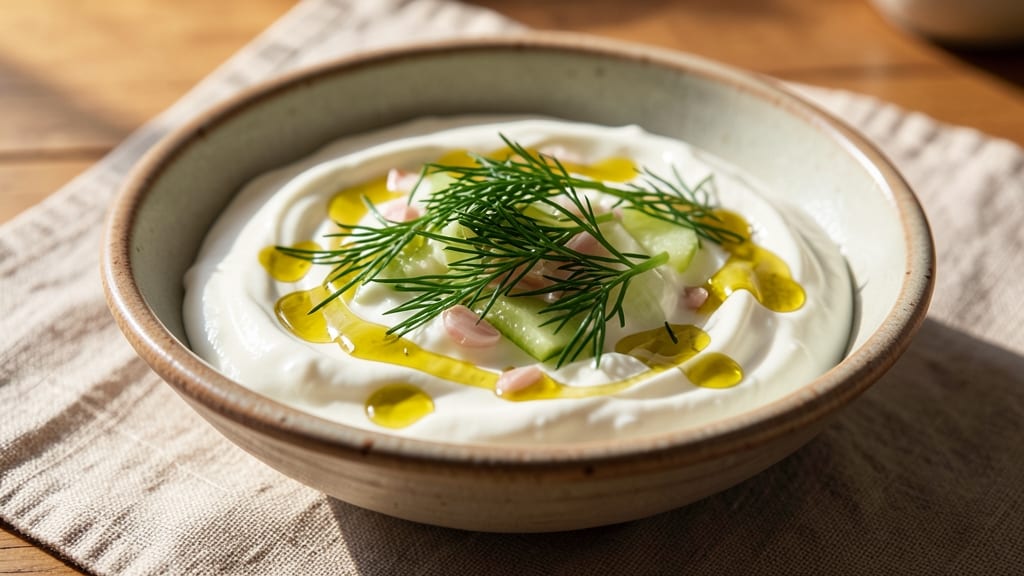 Authentic Tzatziki Sauce Recipe for Gyros: Cooling Cucumber-Yogurt Refreshment